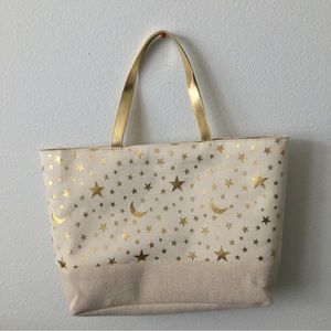 Boho Moon and Stars Tote Bag